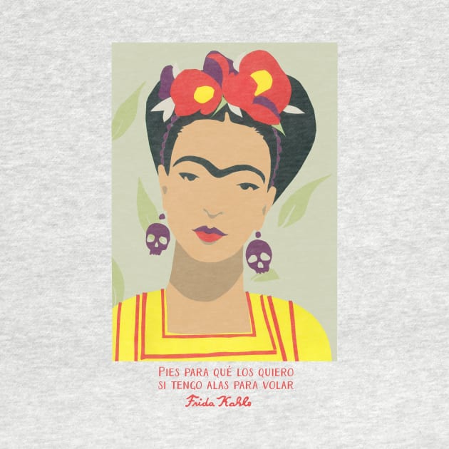 Frida Kahlo quote by GalleryArtField